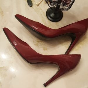 Nine West👠Rare Color Burgandy Moon
